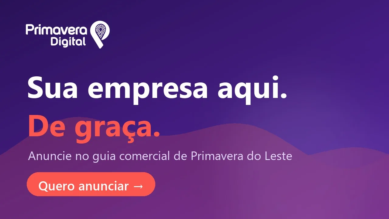 Anuncie sua empresa de graça no Primavera Digital